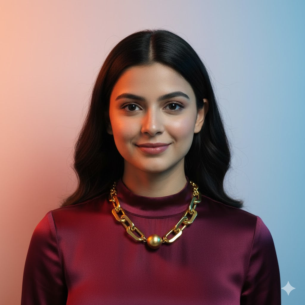 Solo Orbit Necklace