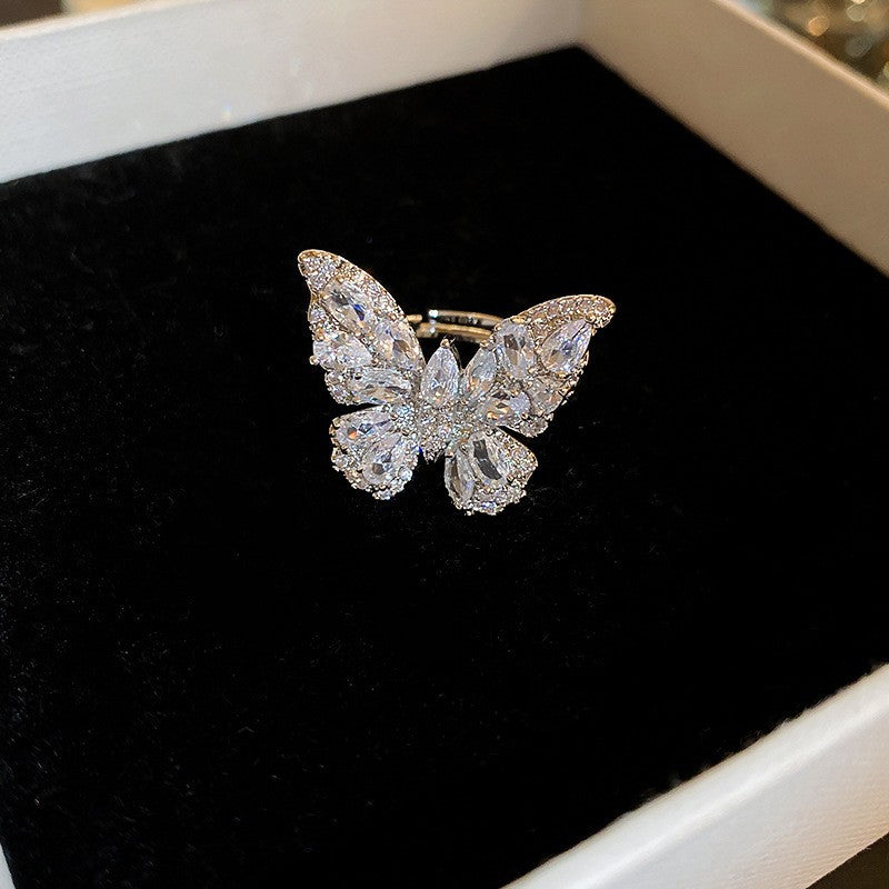 Aurora Butterfly Ring