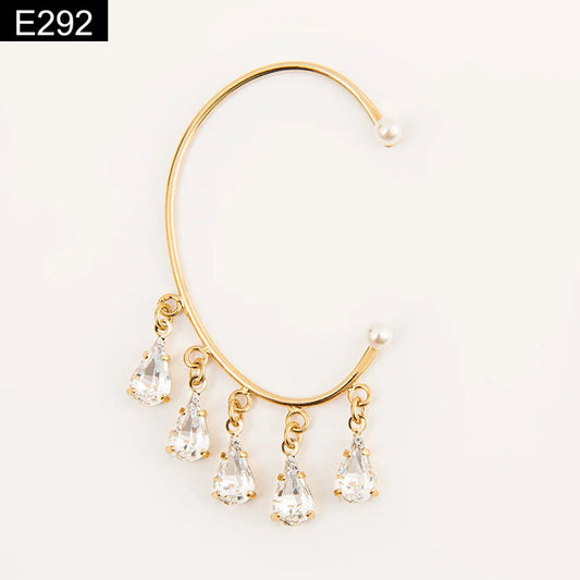 Imperial Teardrop Earcuff - E292