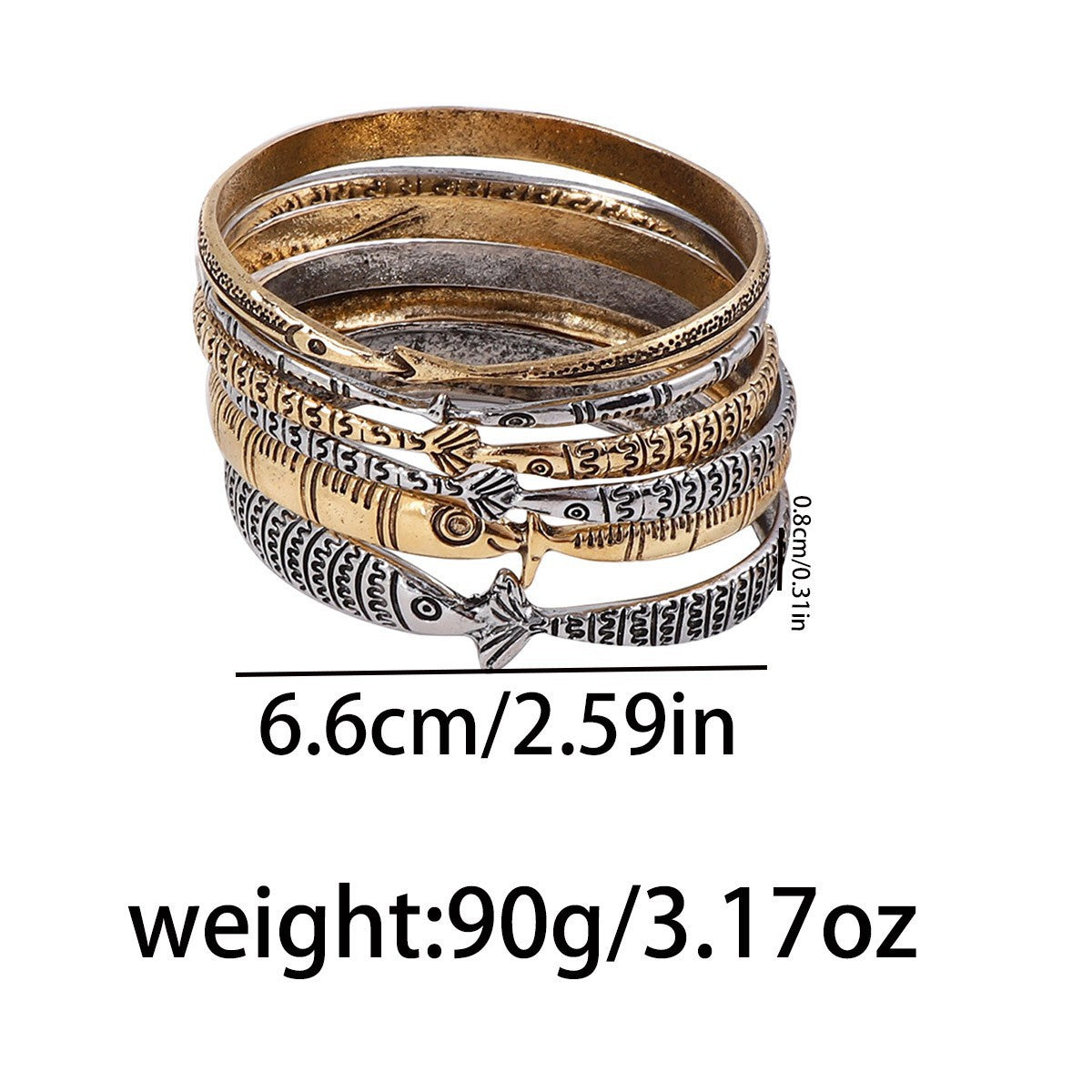 Koi Bracelet Stack