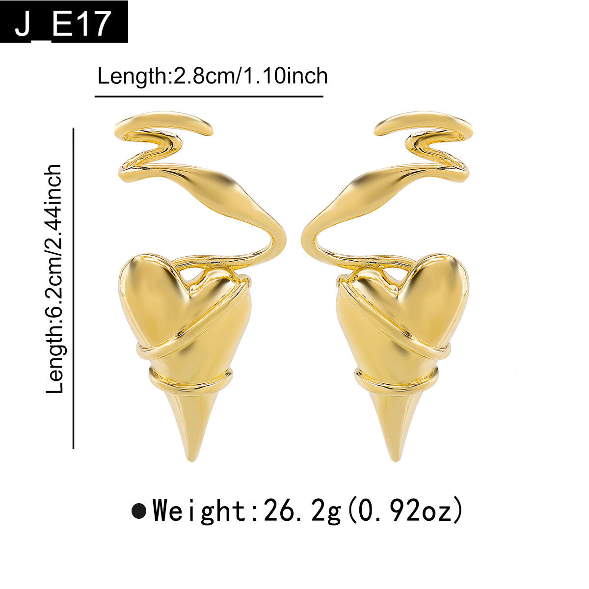 Cupid's Thorn Earring - E17