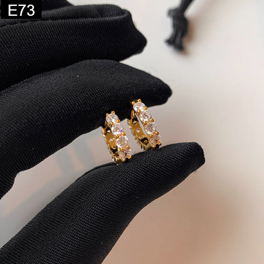 Diamond Huggies Earring - E73