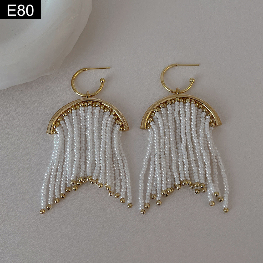 Santorini Fringe Earring - E80