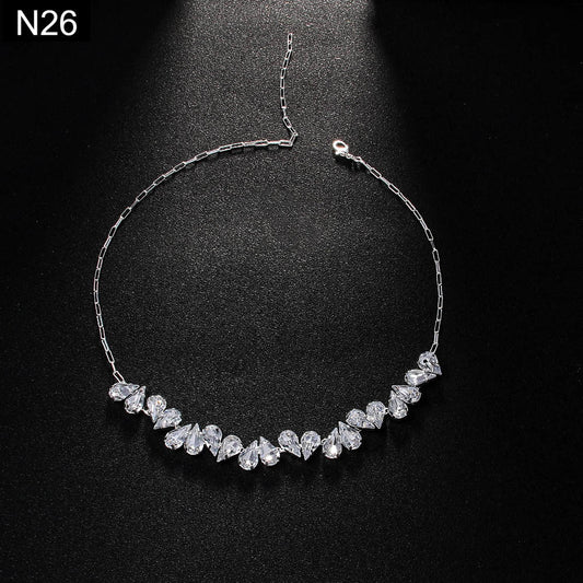 Dewdrop Arc Necklace - N26