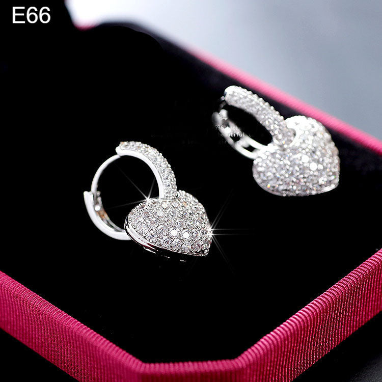 Valentine Hug Studs - E66