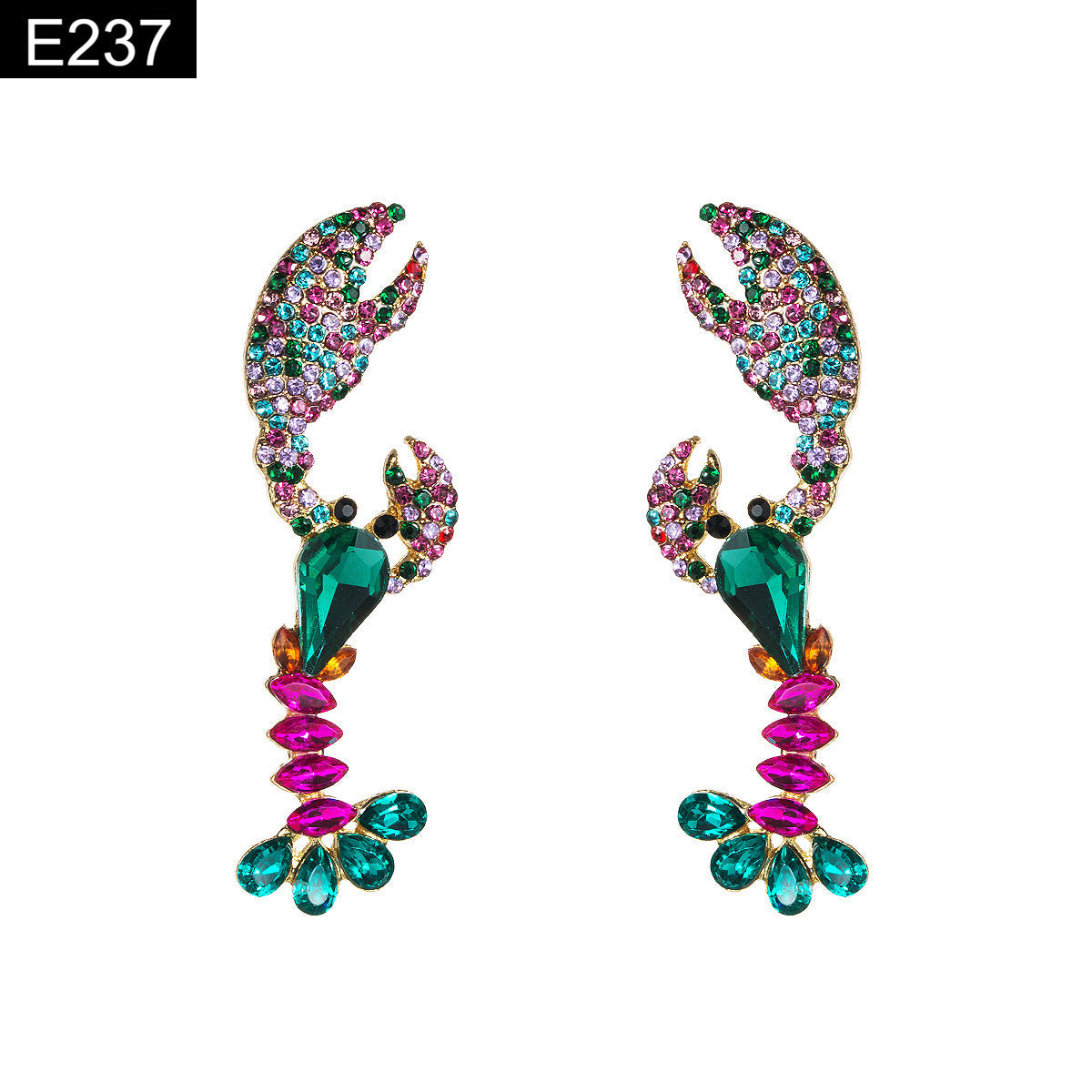 Lobster Earring - E237