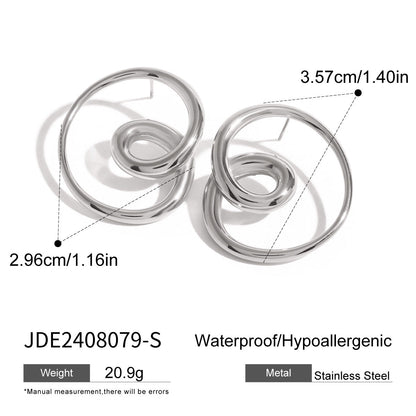 Aura Swirl Earring