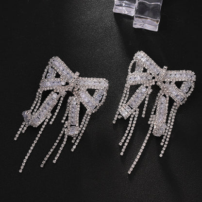 Embellished Belle Bow Earring
