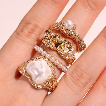 Coastal Luxe Rings - Set of 4