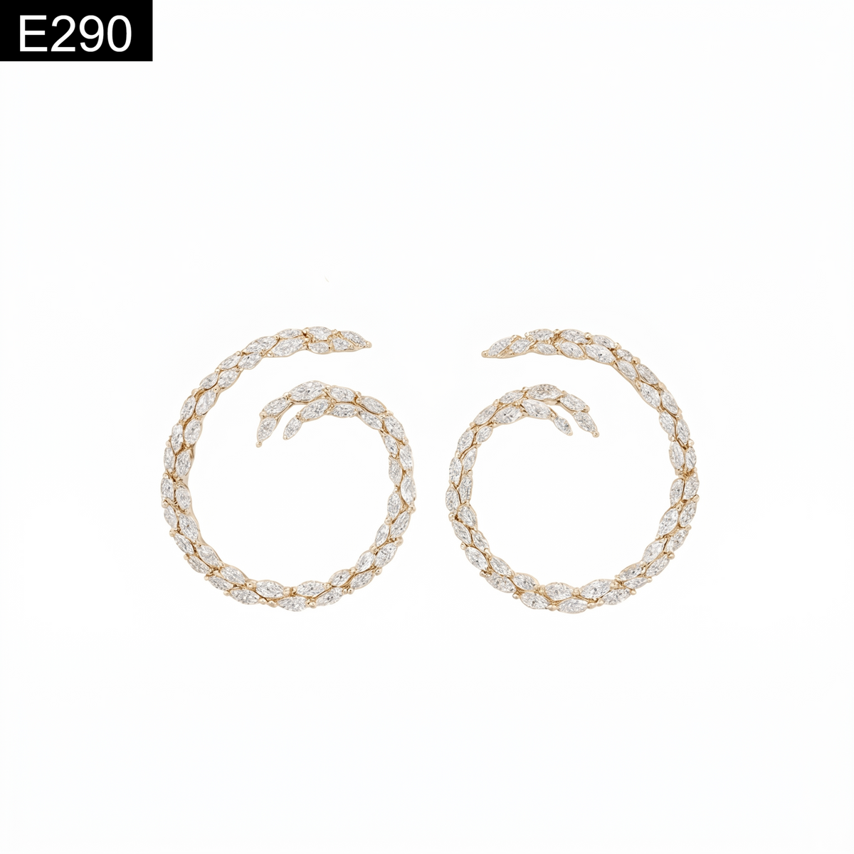 Astra Spiral Earring - E290