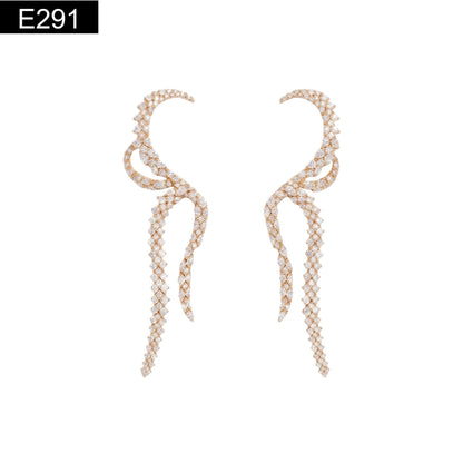 Diamante Statement Earring - E291