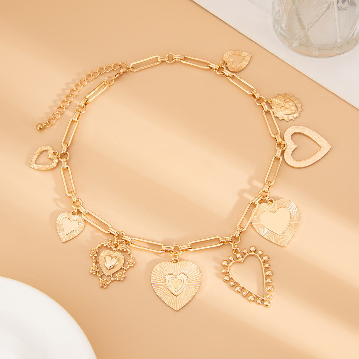 Heart Bib Necklace