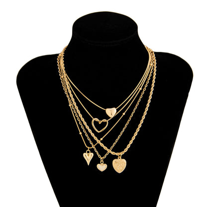 Heartstrings Stack Necklace