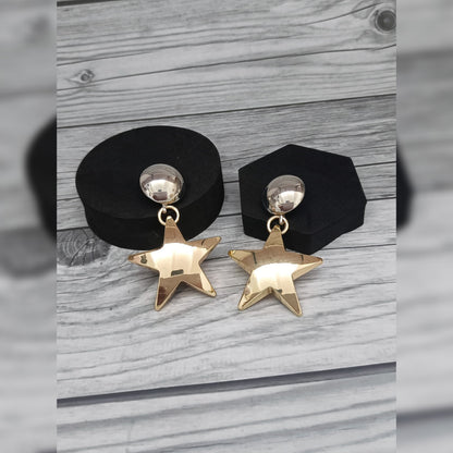 Star Gold Earring