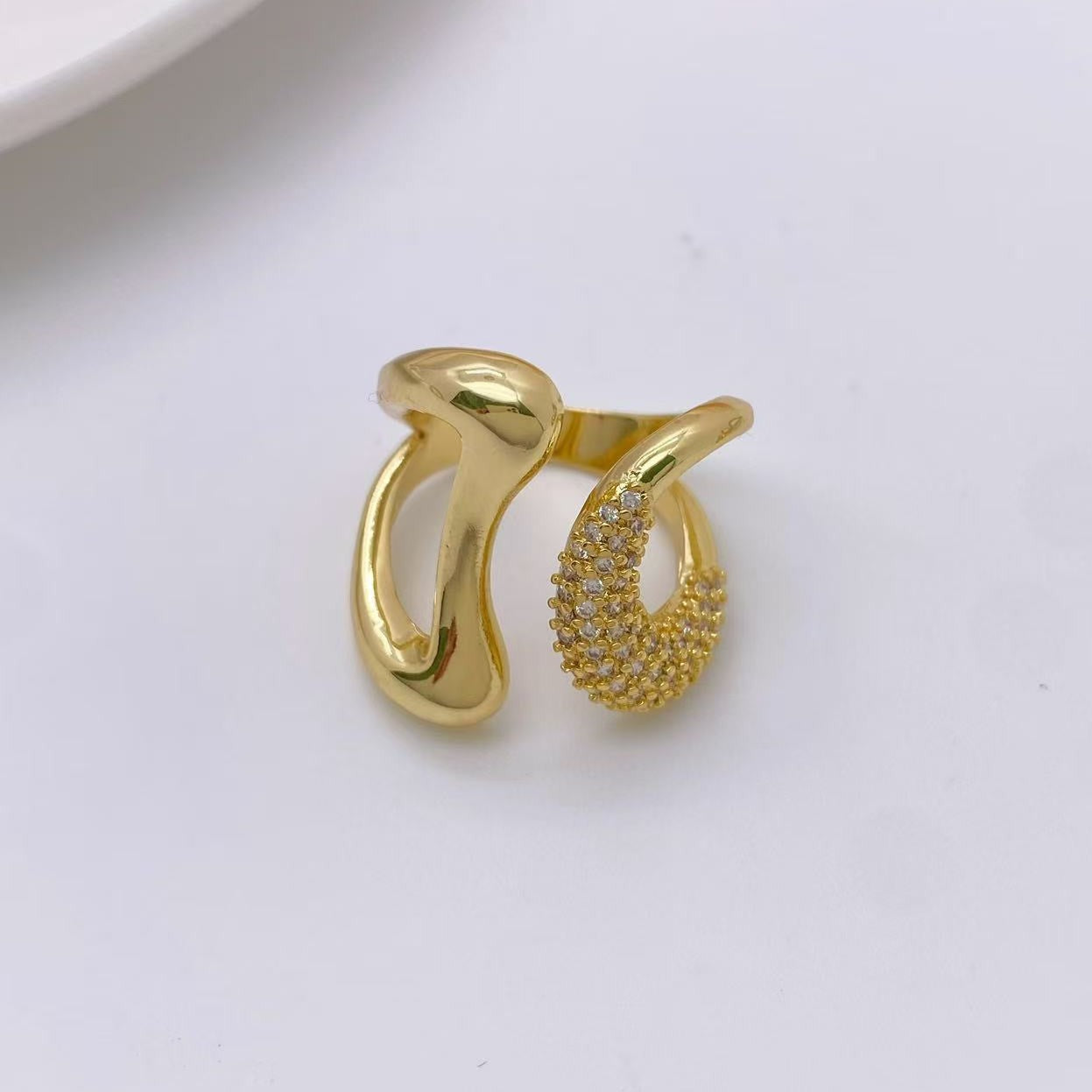 Modernist Arc Ring