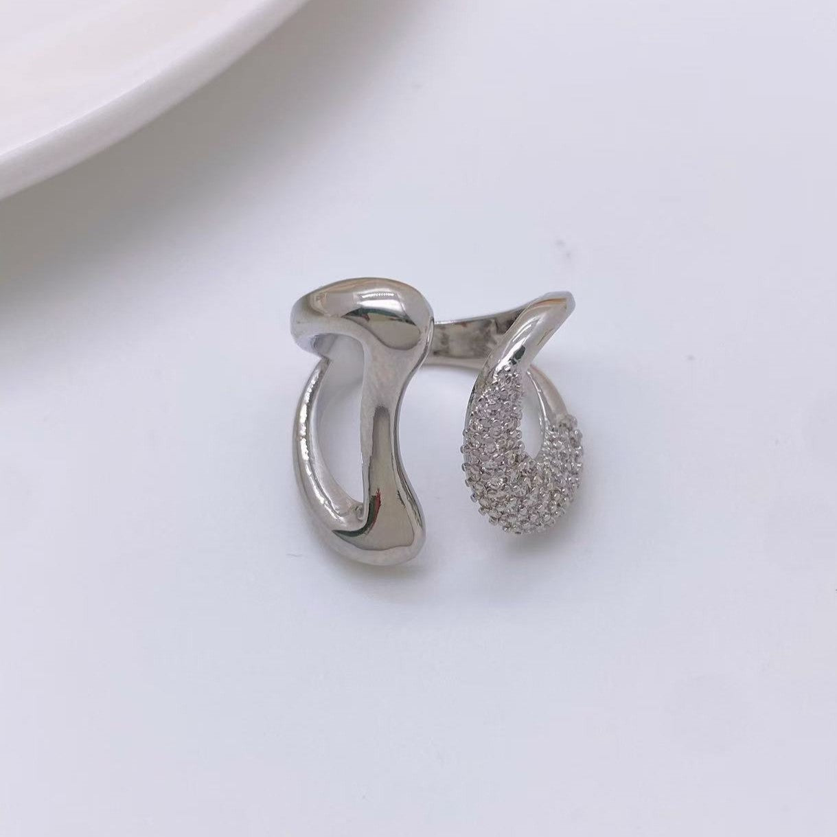 Modernist Arc Ring