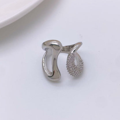Modernist Arc Ring