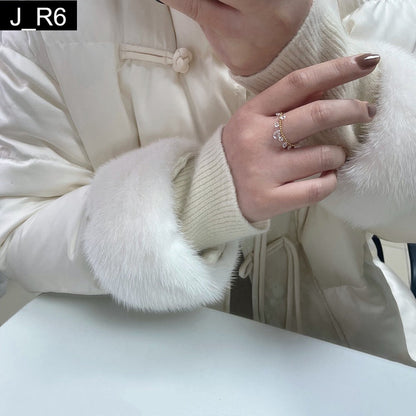 Crystal Dewdrop Ring - R6