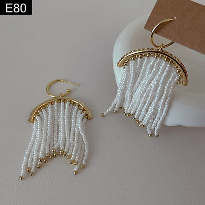Santorini Fringe Earring - E80