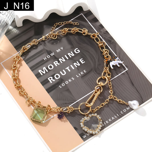 Eclectic Chain Necklace - N16