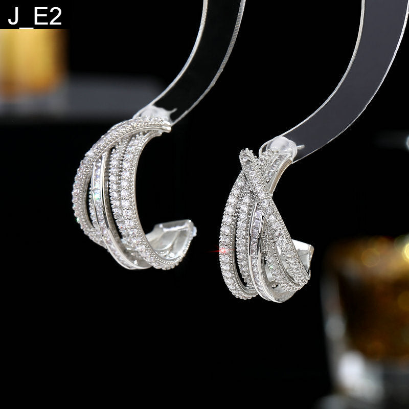 Moonbeam Drop Earring - E2