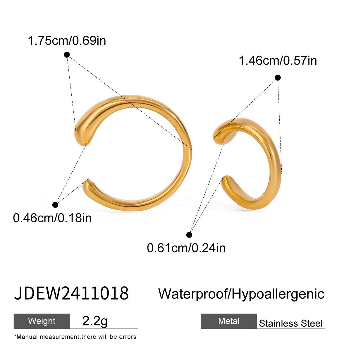 Orbital Wave Earcuffs