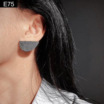 Half-Moon Studs - E75