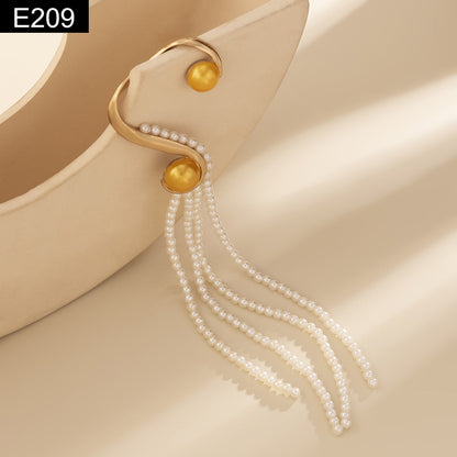 Goddess Drape Earcuff - E209