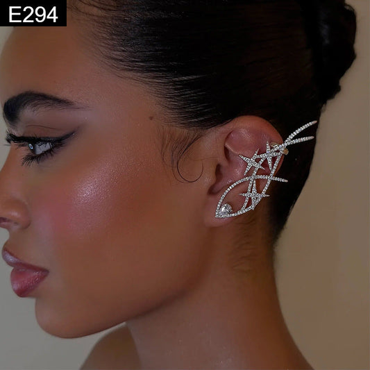 Galaxy Flare Statement Earcuff - E294