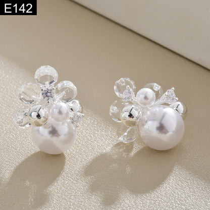 Pearl Nest Earring - E142