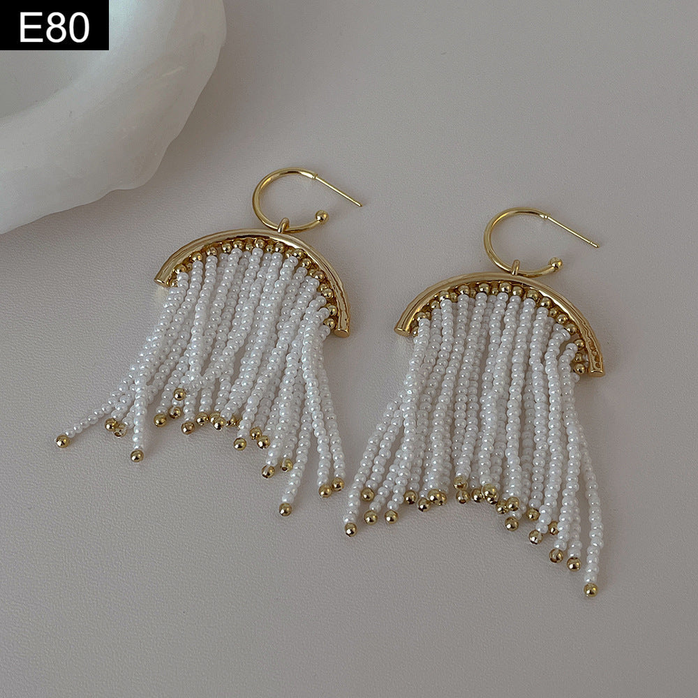 Santorini Fringe Earring - E80