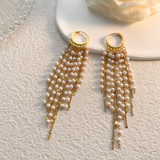 Pearl Rain Earring