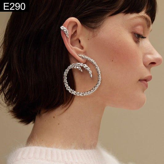 Astra Spiral Earring - E290