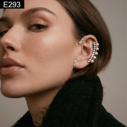 Nova Pearl Arc Earcuff - E293