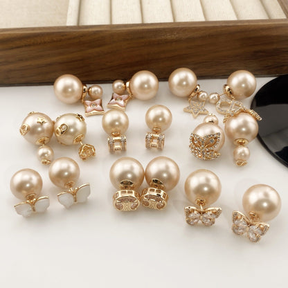 Blush Bloom Stud Earring - E213