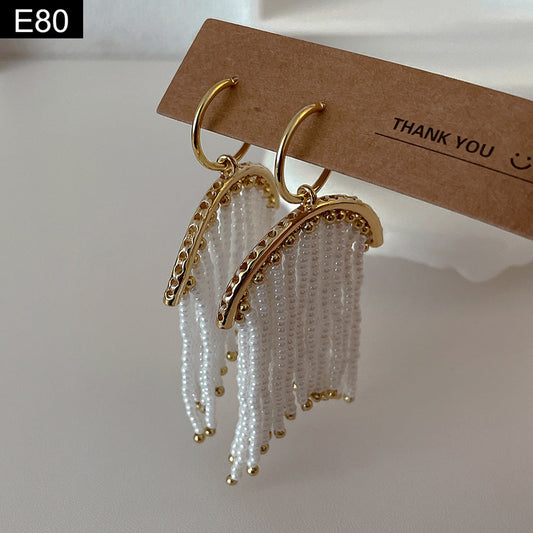 Santorini Fringe Earring - E80