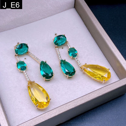 Oasis Cascade Drop Earring - E6