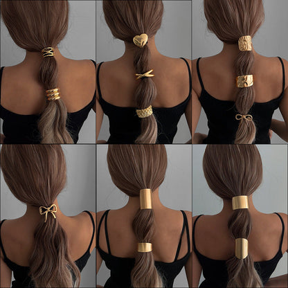 Luxe Ponytail Wraps - A3