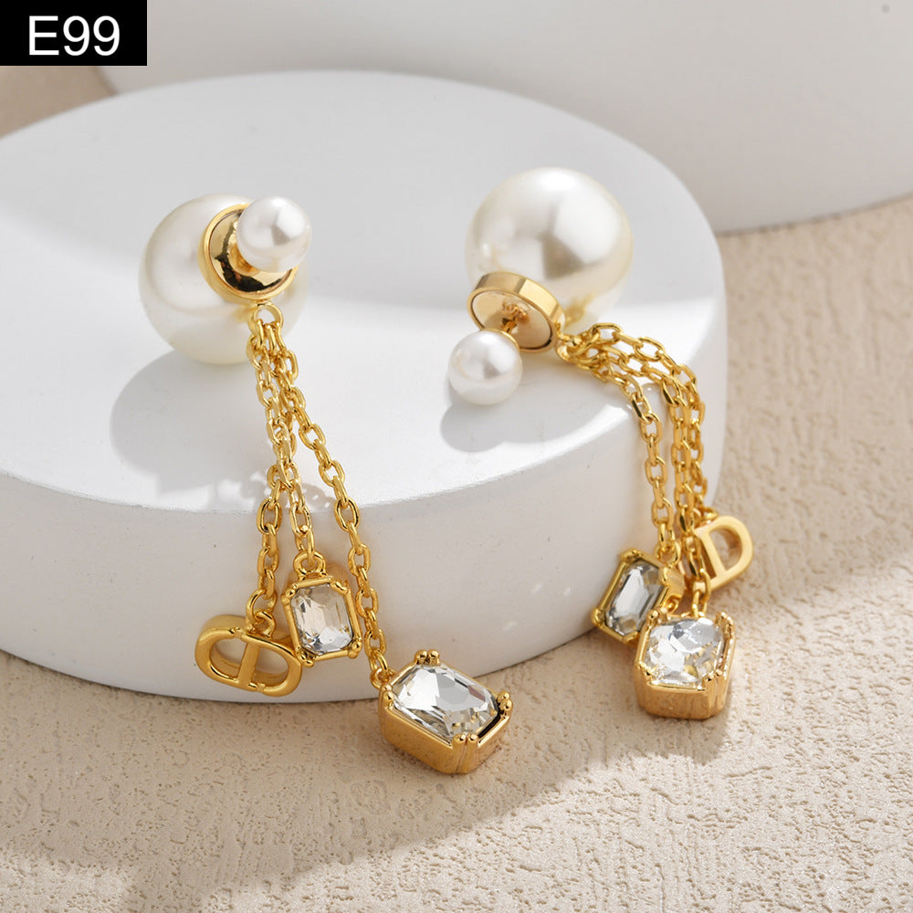 Pearl Tassel Earring - E99