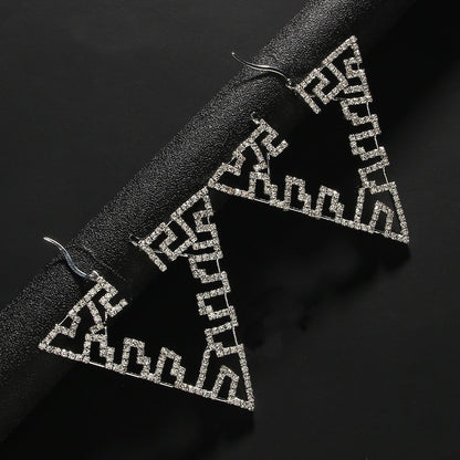 Statement Chevron Earring