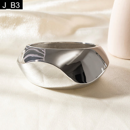 Mercury Ripple Bracelet Stack - B3