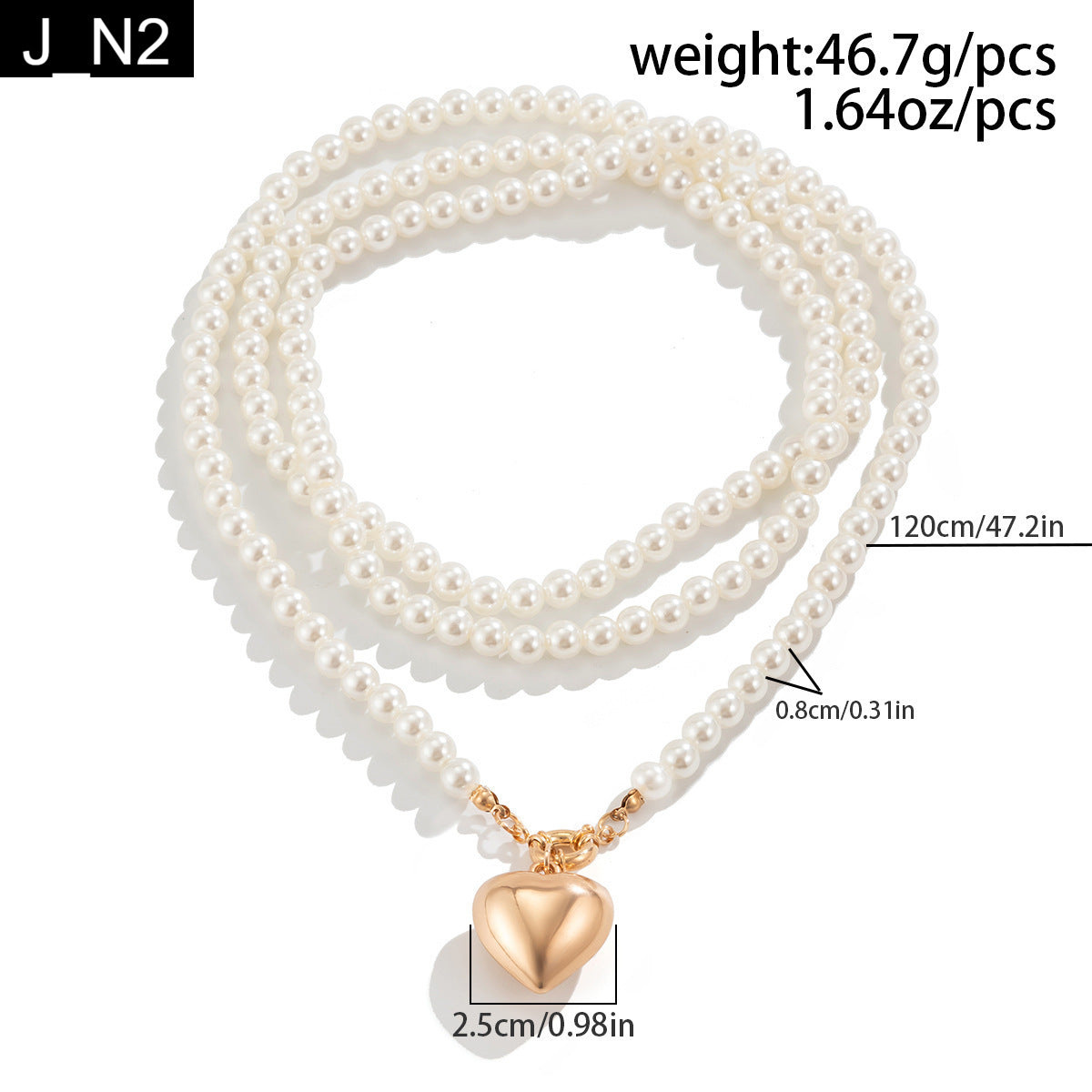 Eternal Love Pearl Necklace - N2