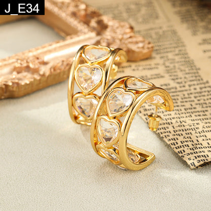 Cupid Arc Earring - E34