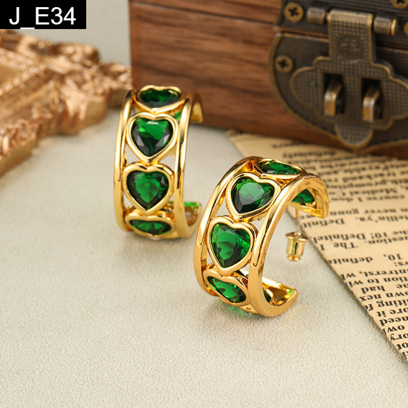 Cupid Arc Earring - E34
