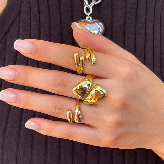 Desert Dune Rings