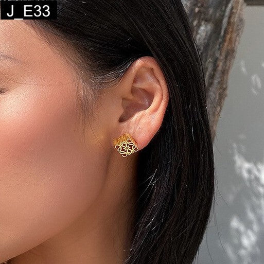 Anagram Cube Studs - E33