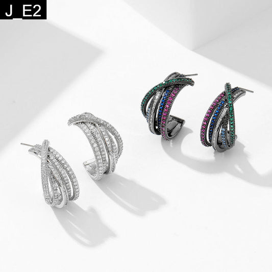 Moonbeam Drop Earring - E2
