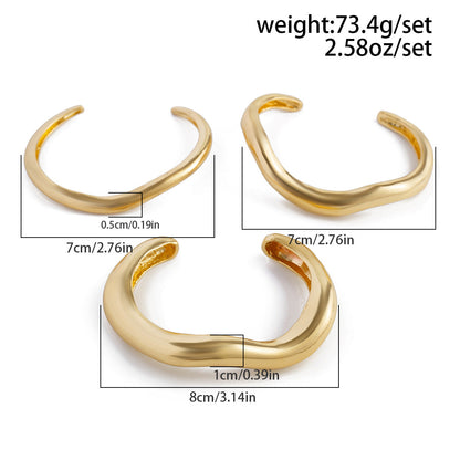 Liquid Trio Bracelets