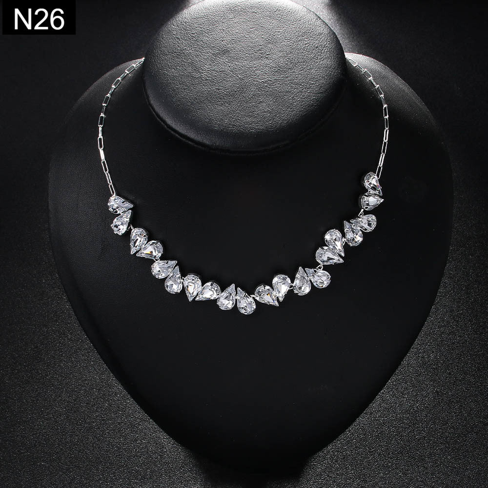 Dewdrop Arc Necklace - N26