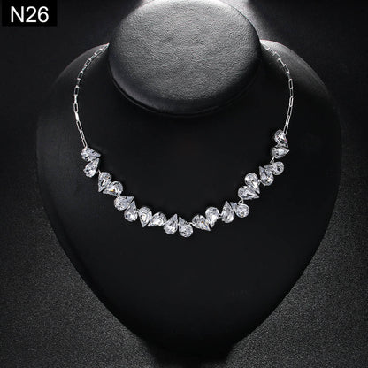 Dewdrop Arc Necklace - N26